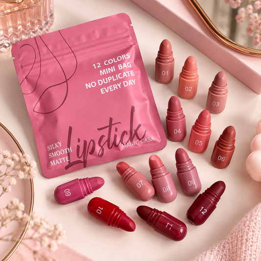 12-Shades Mini Lipsticks