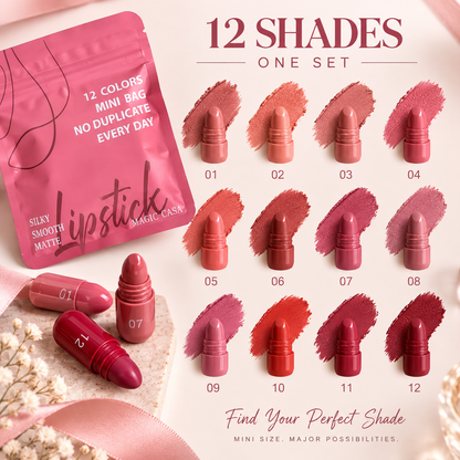 12-Shades Mini Lipsticks