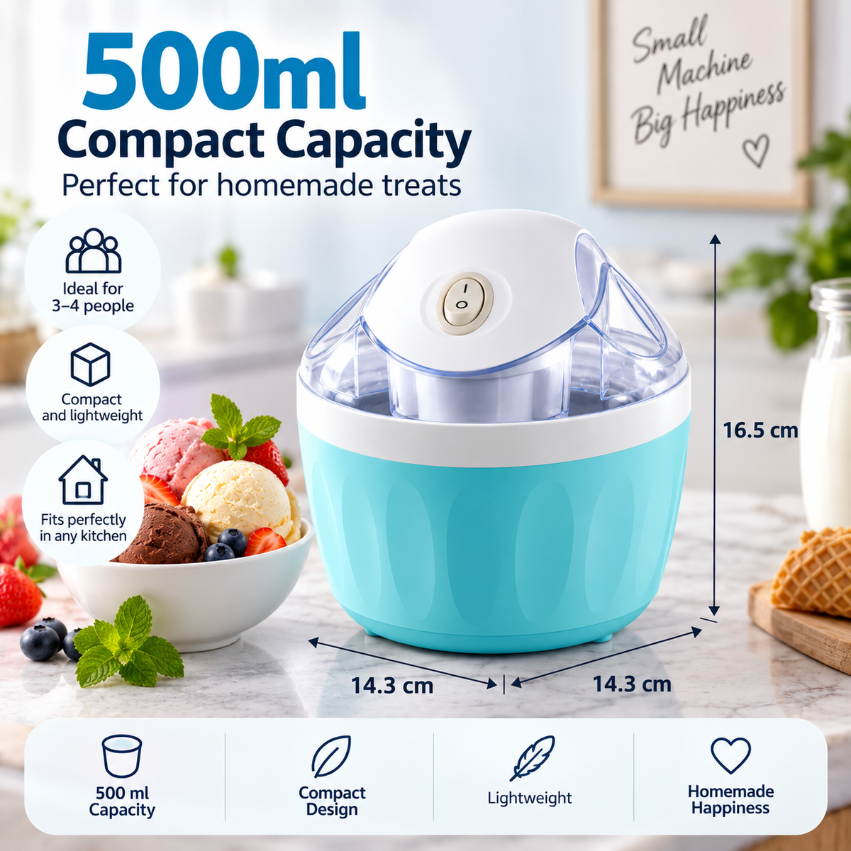 FrostMix Ice Cream Maker