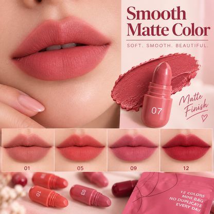 12-Shades Mini Lipsticks